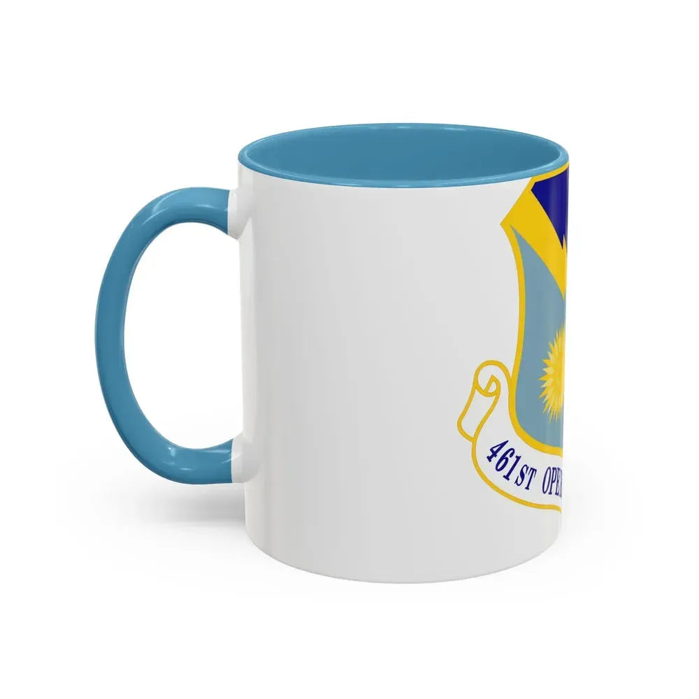 461st Operations Group (U.S. Air Force) Accent Coffee Mug - Go Mug Yourself