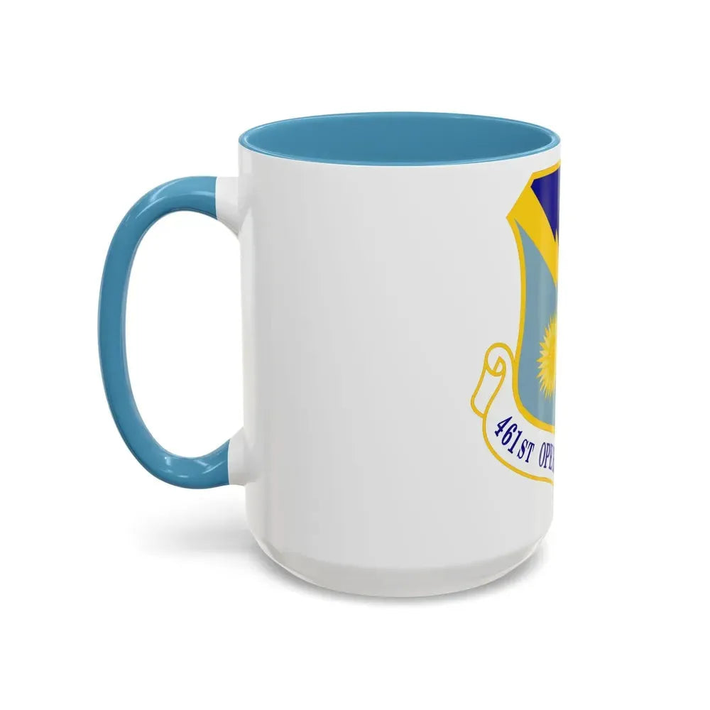 461st Operations Group (U.S. Air Force) Accent Coffee Mug - Go Mug Yourself
