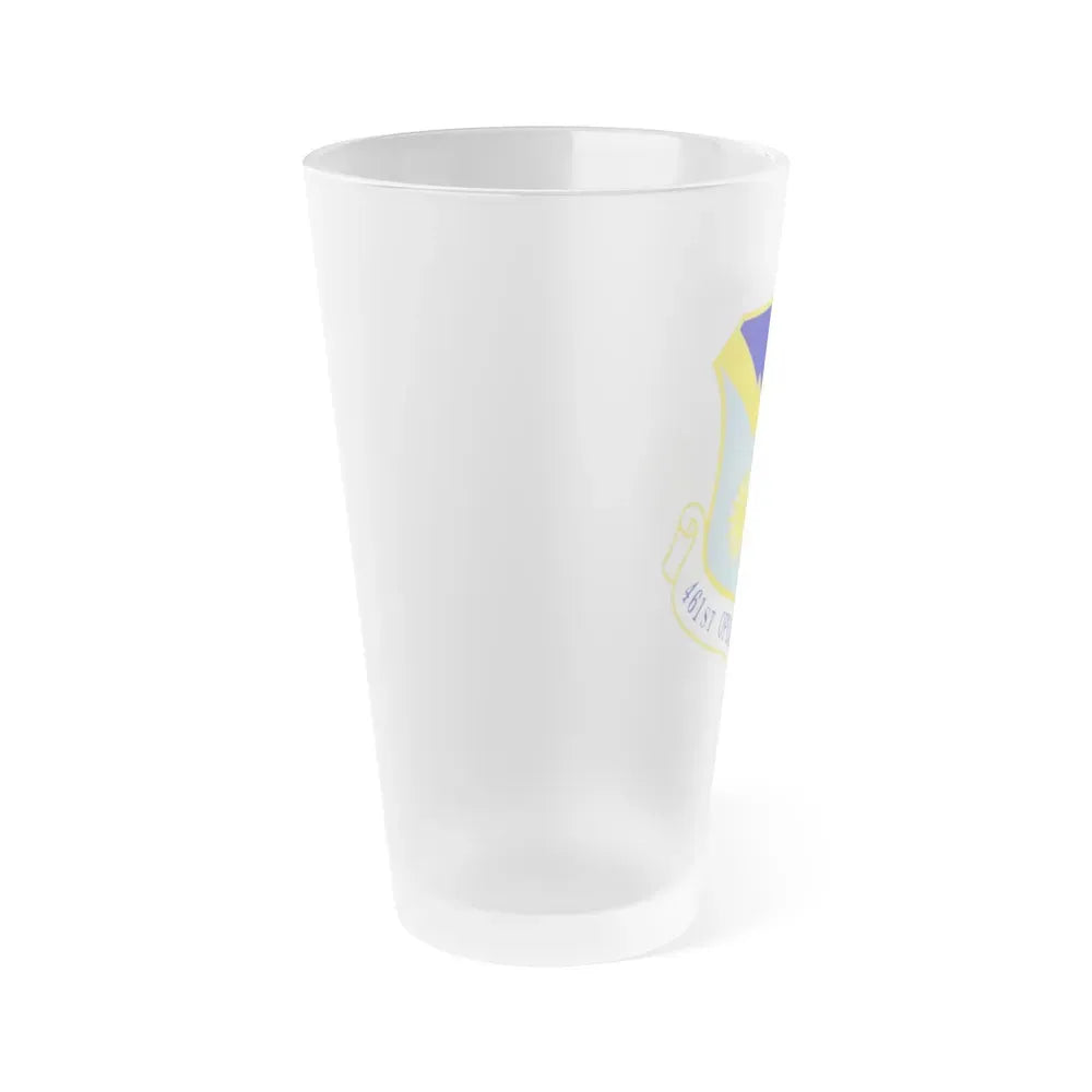 461st Operations Group (U.S. Air Force) Frosted Pint Glass 16oz - Go Mug Yourself