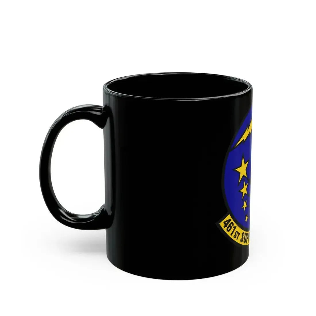 461st Support Squadron (U.S. Air Force) Black Coffee Mug - Go Mug Yourself
