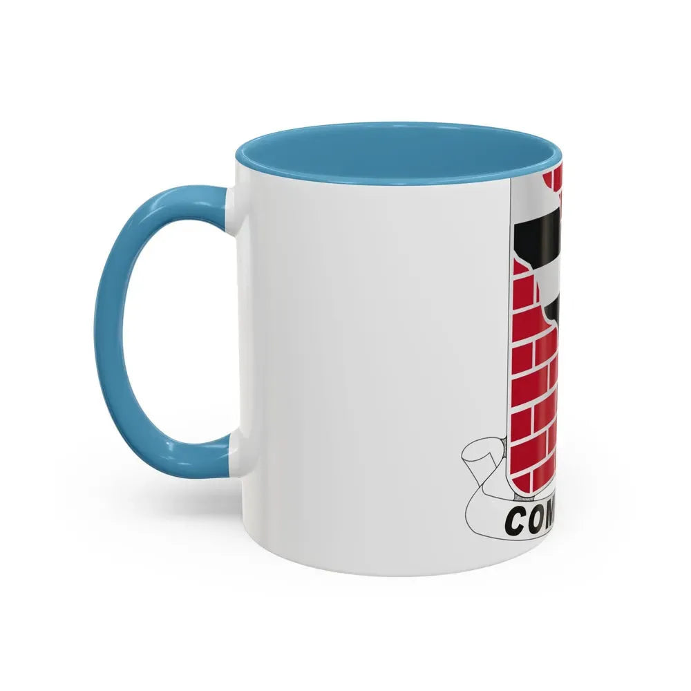 463 Engineer Battalion (U.S. Army) Accent Coffee Mug - Go Mug Yourself
