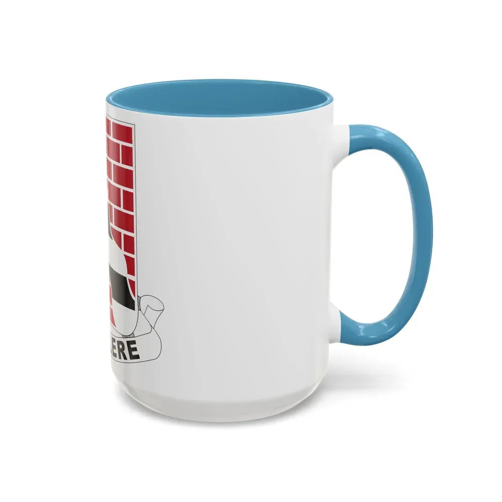 463 Engineer Battalion (U.S. Army) Accent Coffee Mug - Go Mug Yourself
