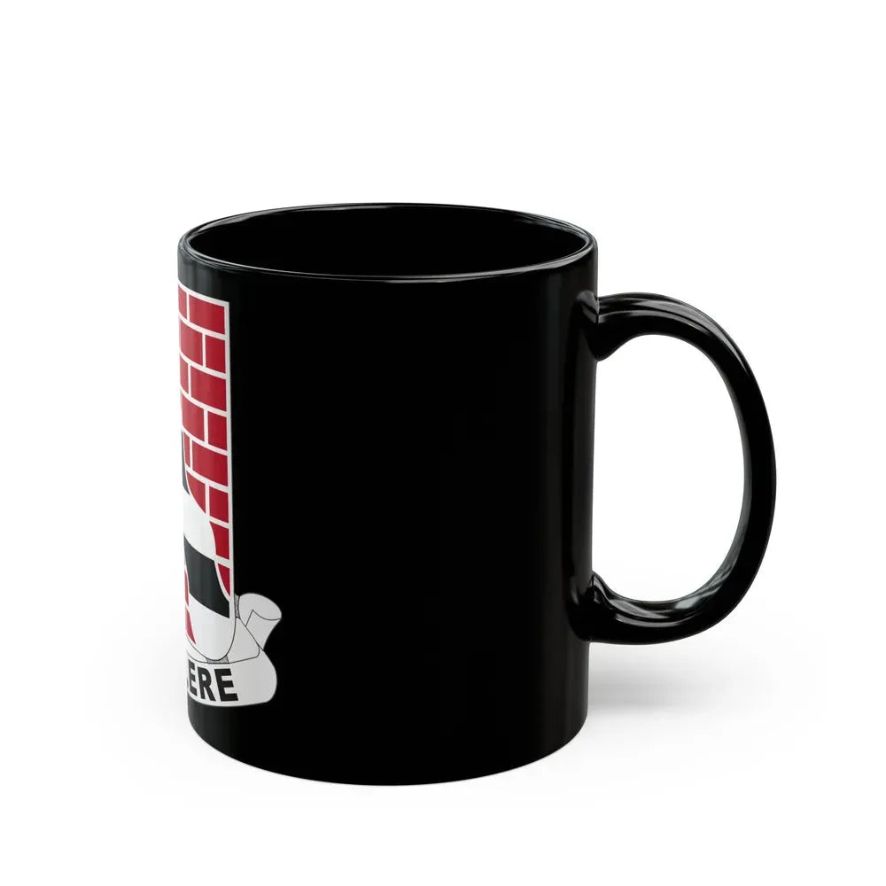 463 Engineer Battalion (U.S. Army) Black Coffee Mug - Go Mug Yourself