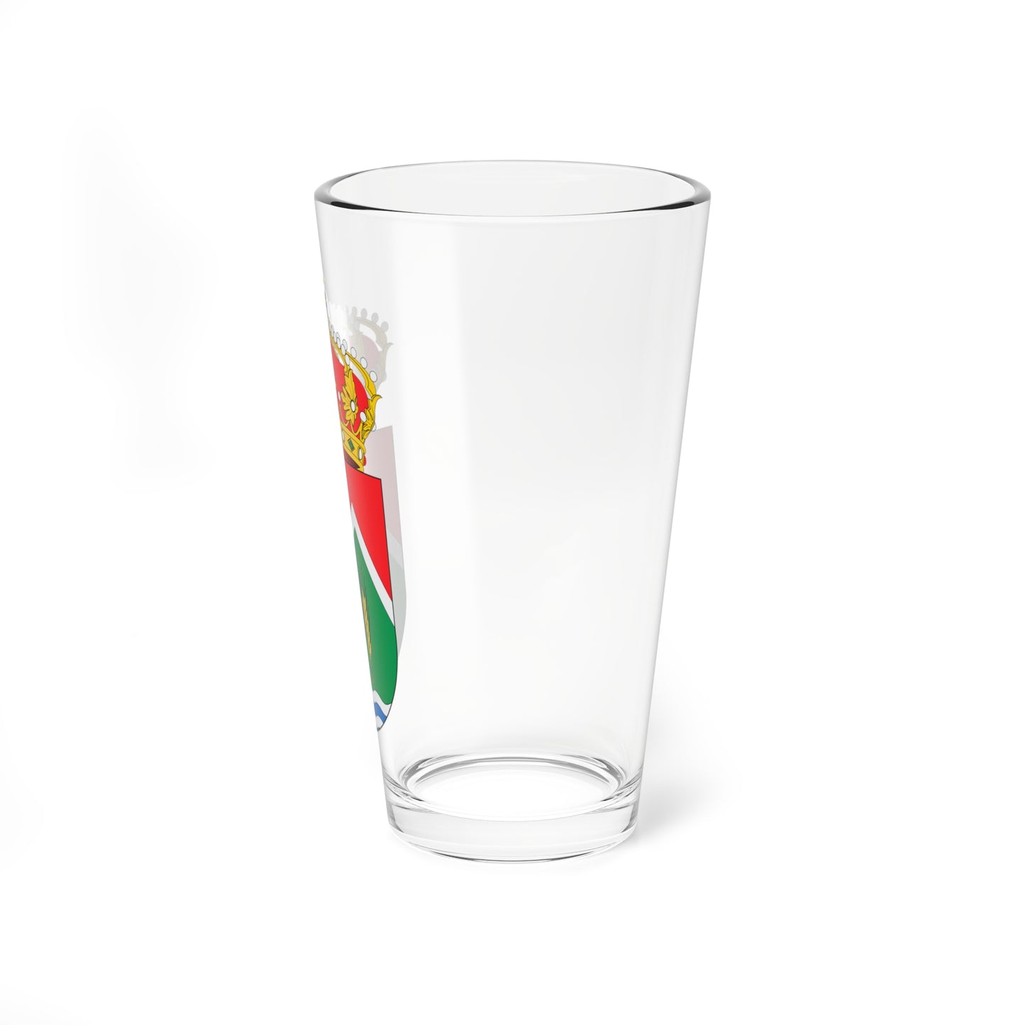 Escudo de Mediana de Aragón (Spain) (Coat of Arms) Pint Glass 16oz
