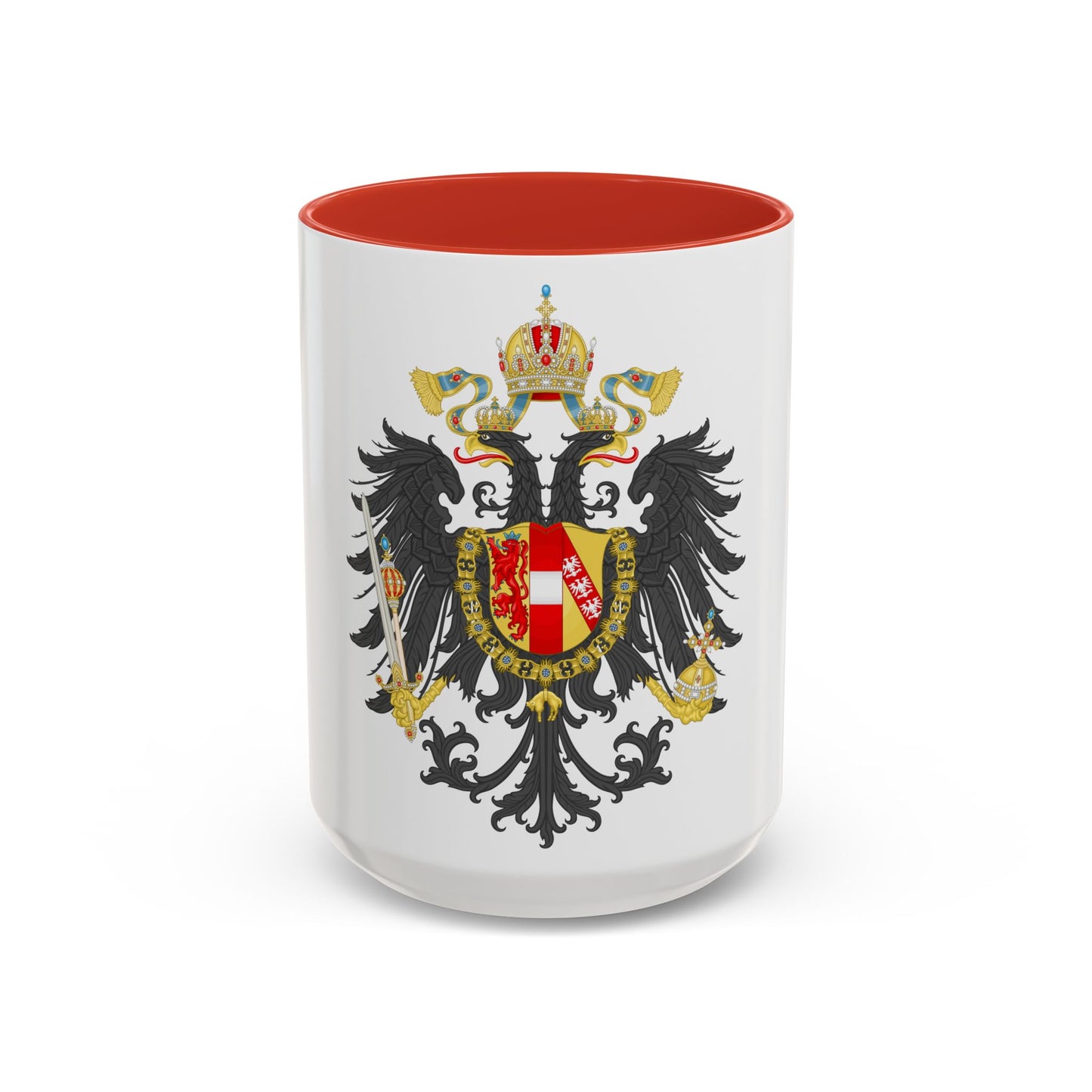Imperial Coat of Arms of the Empire of Austria (1815) - Accent Coffee Mug