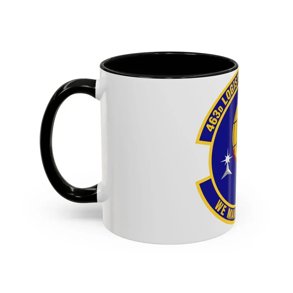 463d Logistics Support Squadron (U.S. Air Force) Accent Coffee Mug - Go Mug Yourself