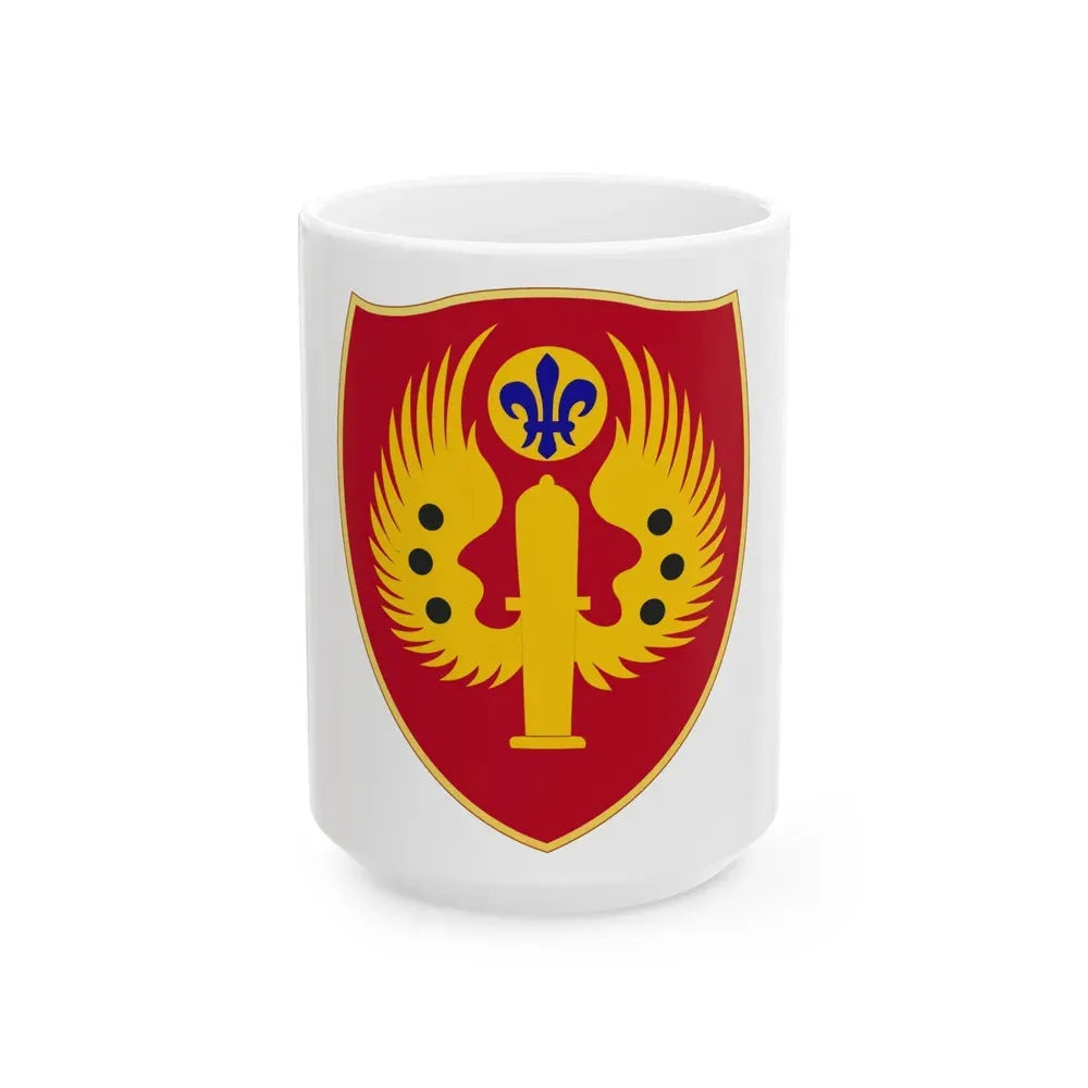 463rd Airborne Field Artillery Battalion (U.S. Army) White Coffee Mug 15oz - Go Mug Yourself