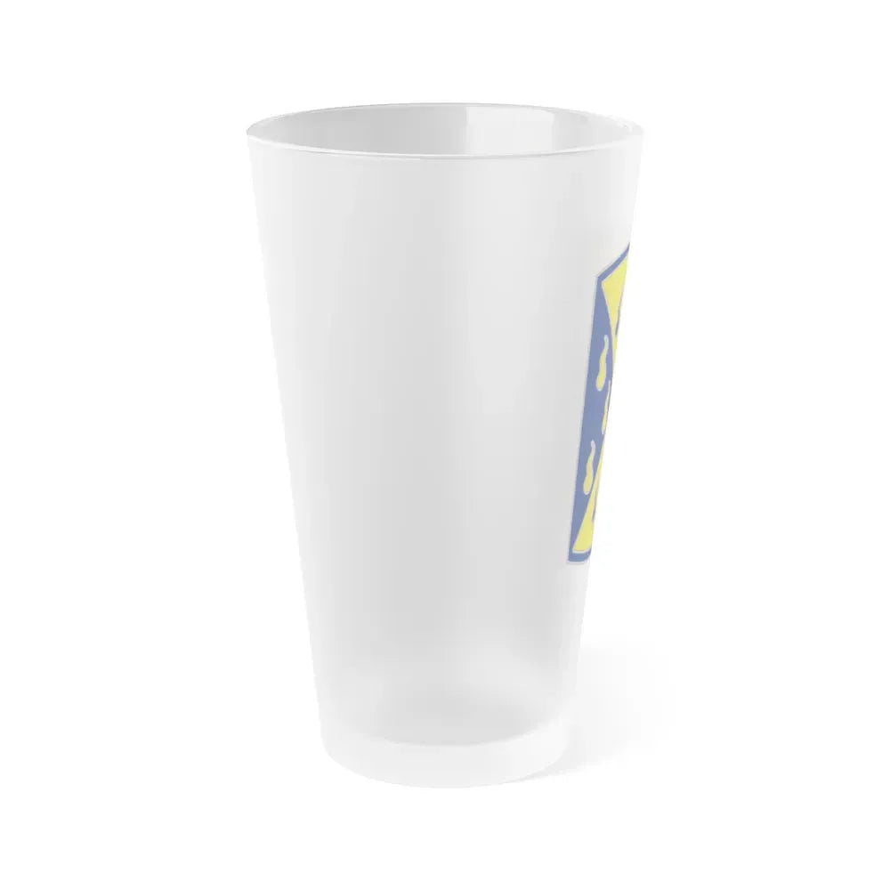 464 Chemical Brigade (U.S. Army) Frosted Pint Glass 16oz - Go Mug Yourself