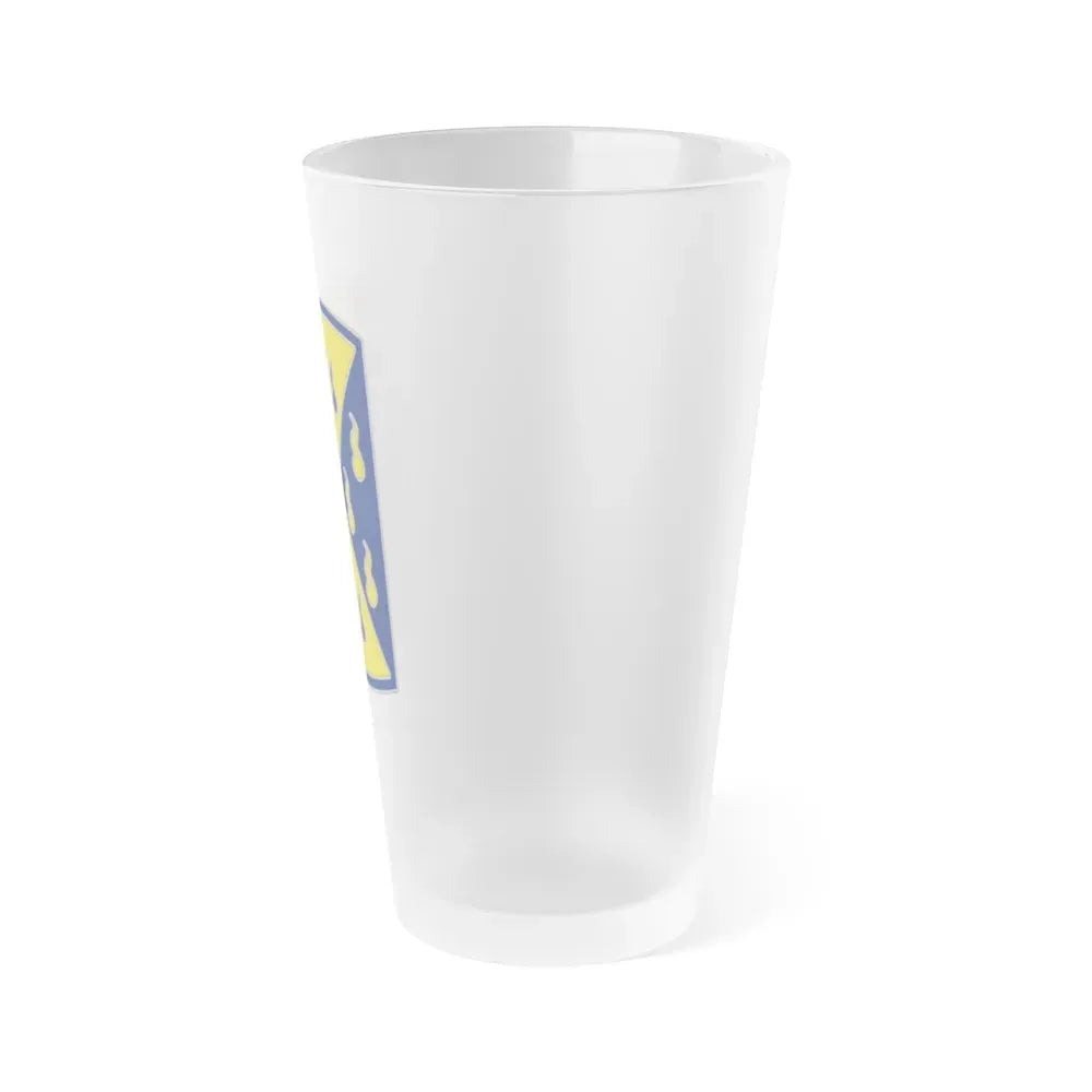 464 Chemical Brigade (U.S. Army) Frosted Pint Glass 16oz - Go Mug Yourself