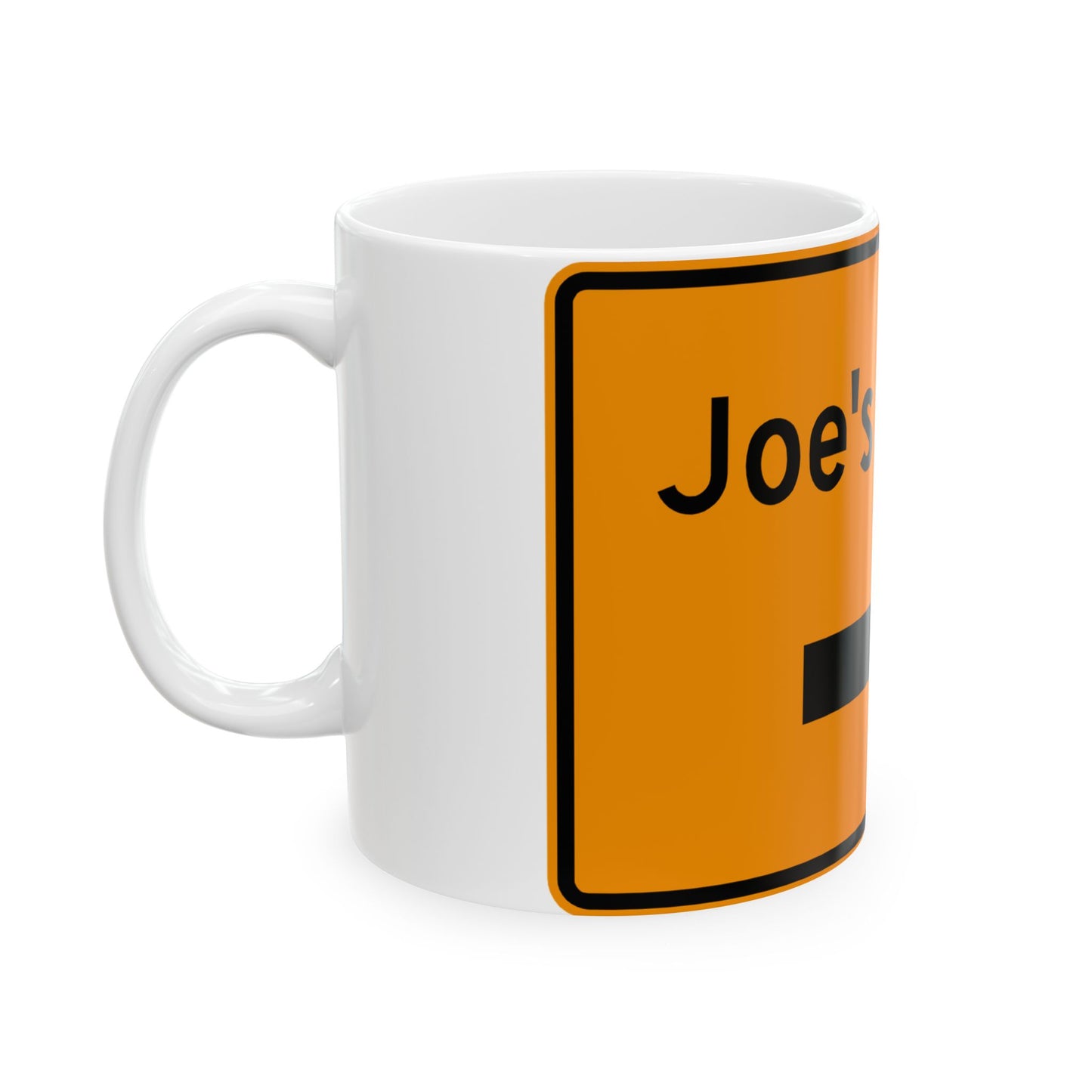 Virginia M4-V6aR (Virginia) (Road Sign) White Coffee Mug-Go Mug Yourself