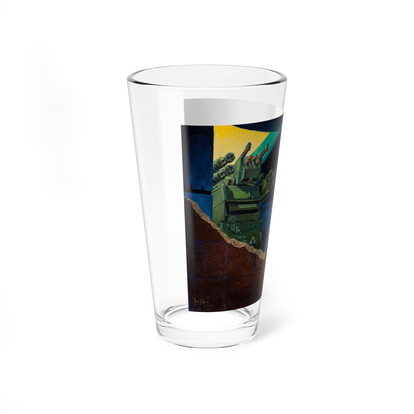 Logan's Run, The Definitive Edition, hardback cover, 2014 - Pint Glass 16oz