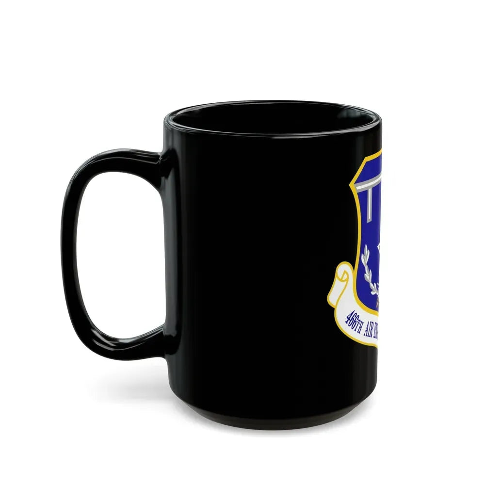 466th Air Expeditionary Group (U.S. Air Force) Black Coffee Mug - Go Mug Yourself