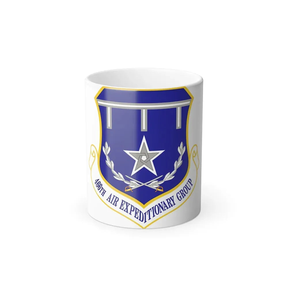 466th Air Expeditionary Group (U.S. Air Force) Color Changing Coffee Mug 11oz - Go Mug Yourself