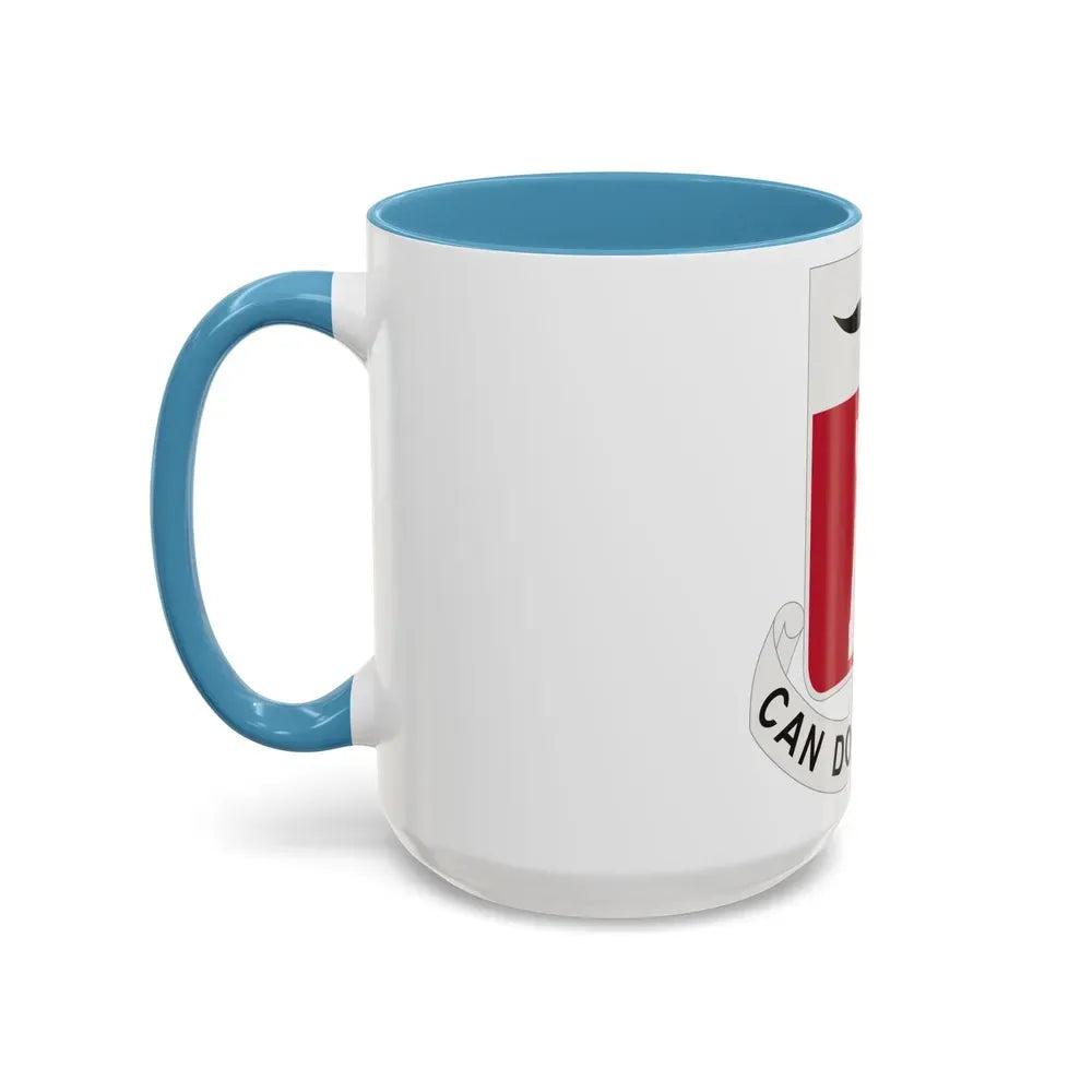 467 Engineer Battalion (U.S. Army) Accent Coffee Mug - Go Mug Yourself