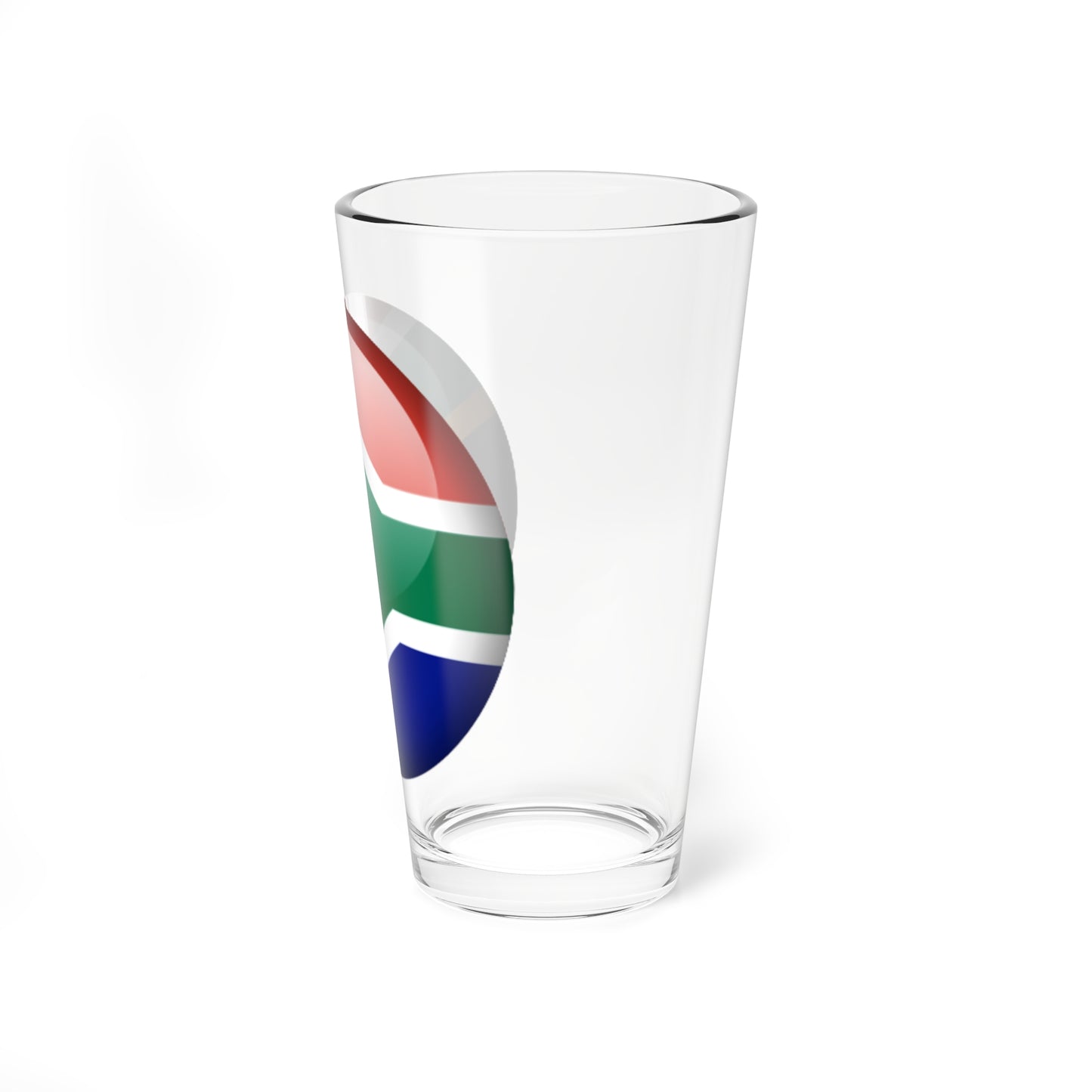 Flag orb South Africa (South Africa) Pint Glass 16oz