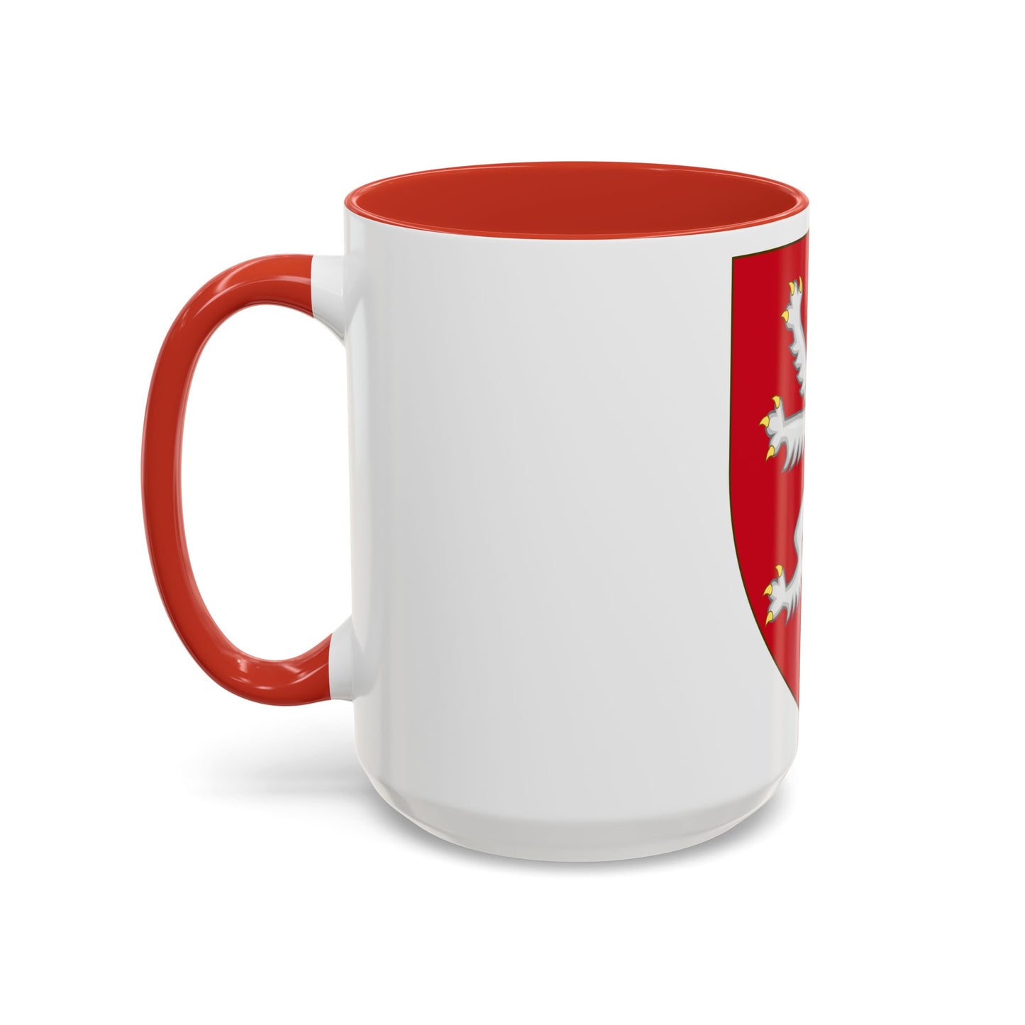 Coat of arms of the House of Luxembourg-Bohemia - Accent Coffee Mug