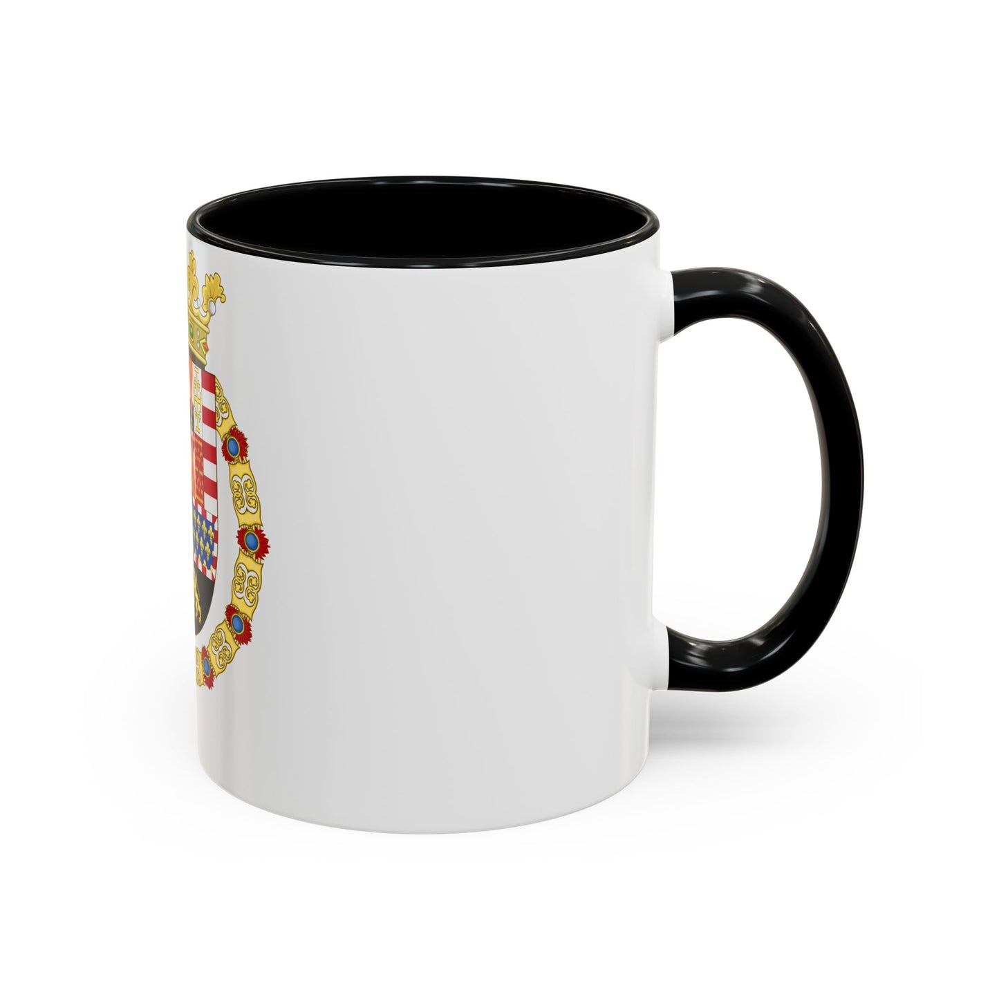 Coat of Arms of Philip II of Spain (1558-1580) - Accent Coffee Mug