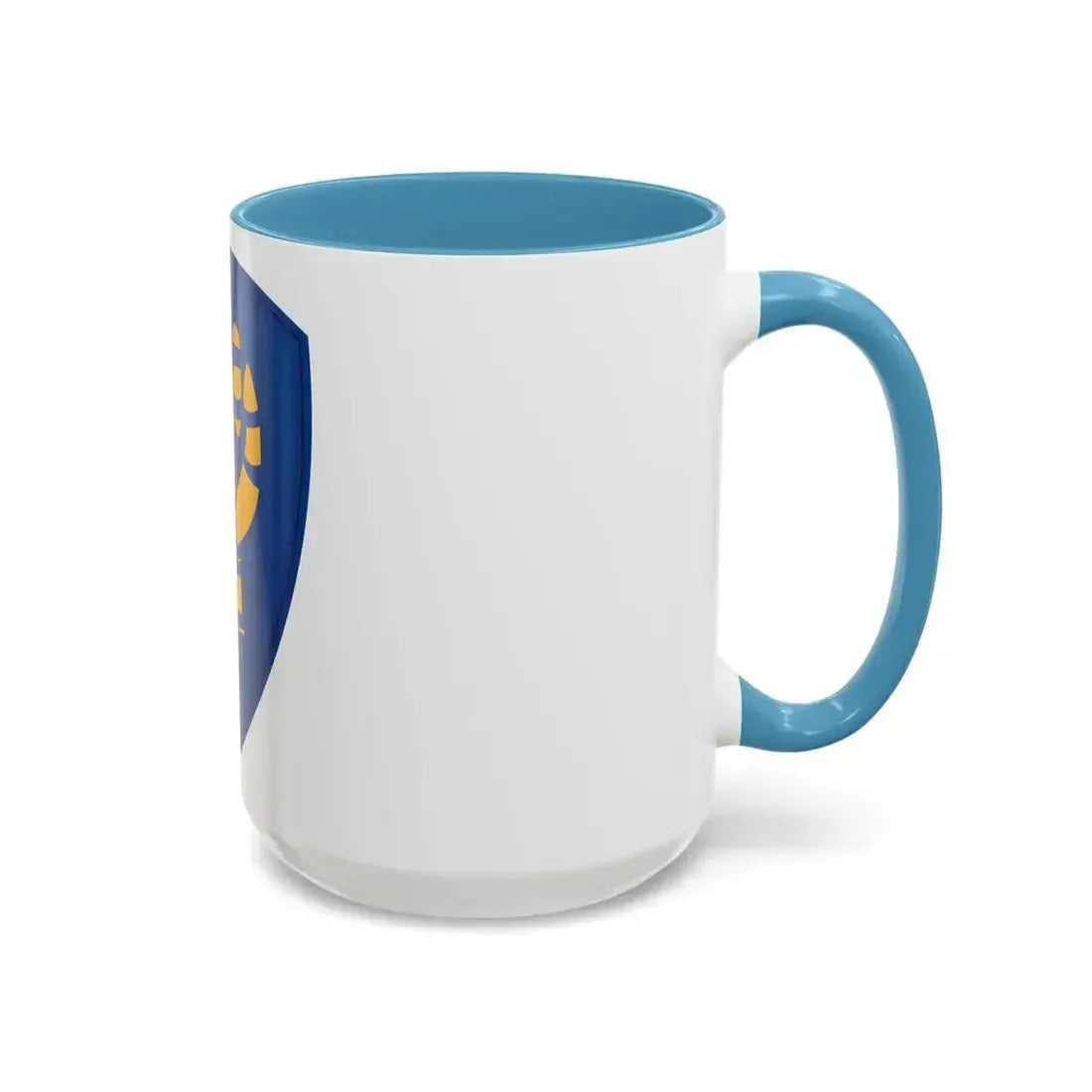 46th Infantry Division CSIB (U.S. Army) Accent Coffee Mug - Go Mug Yourself