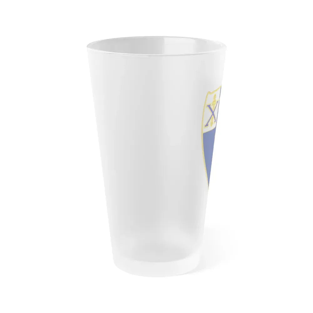 46th Infantry Regiment (U.S. Army) Frosted Pint Glass 16oz - Go Mug Yourself