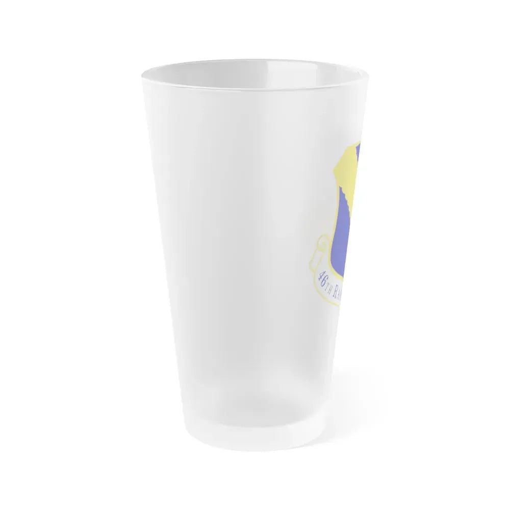 46th Range Group (U.S. Air Force) Frosted Pint Glass 16oz - Go Mug Yourself