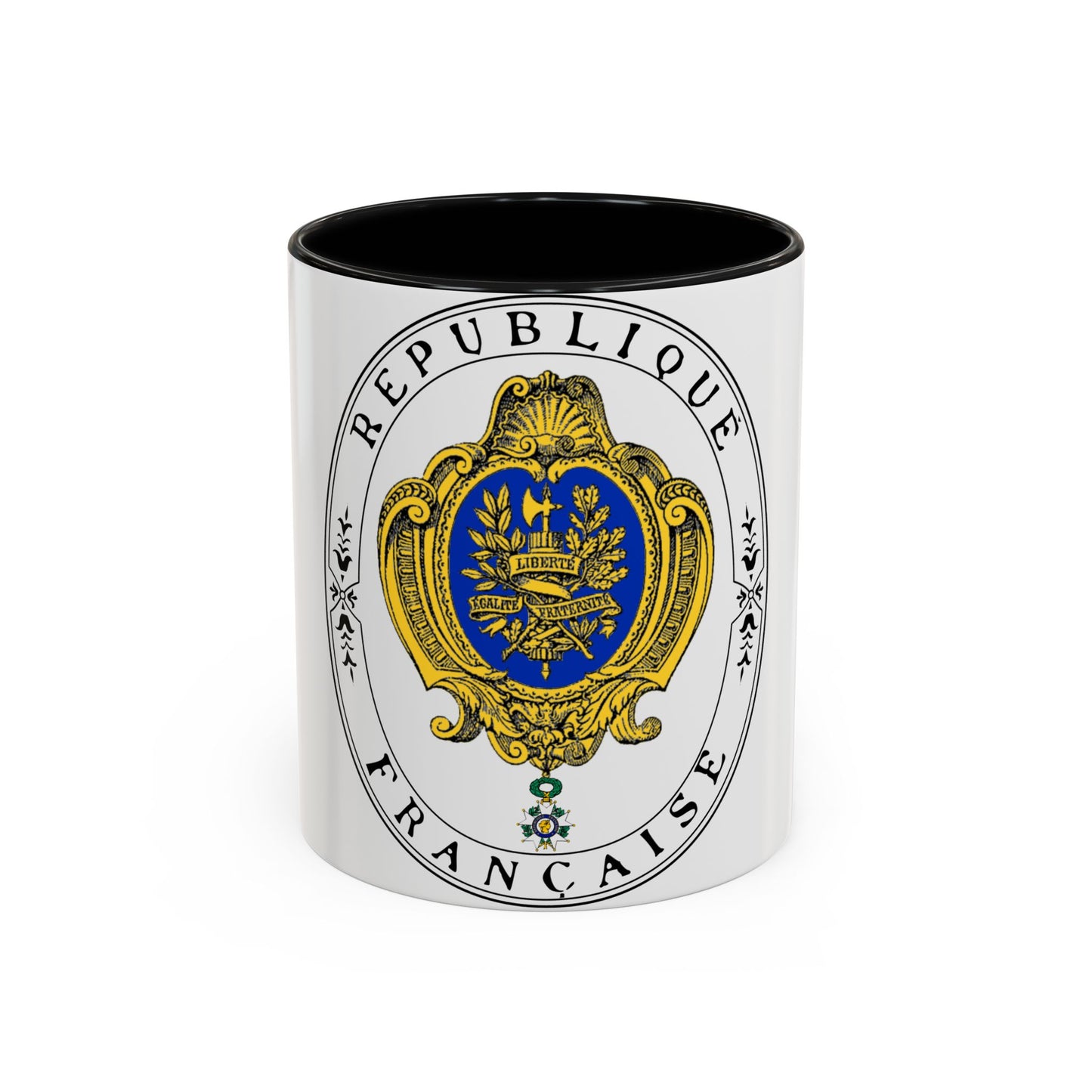 Coat of arms of the French Republic (1905) - Accent Coffee Mug