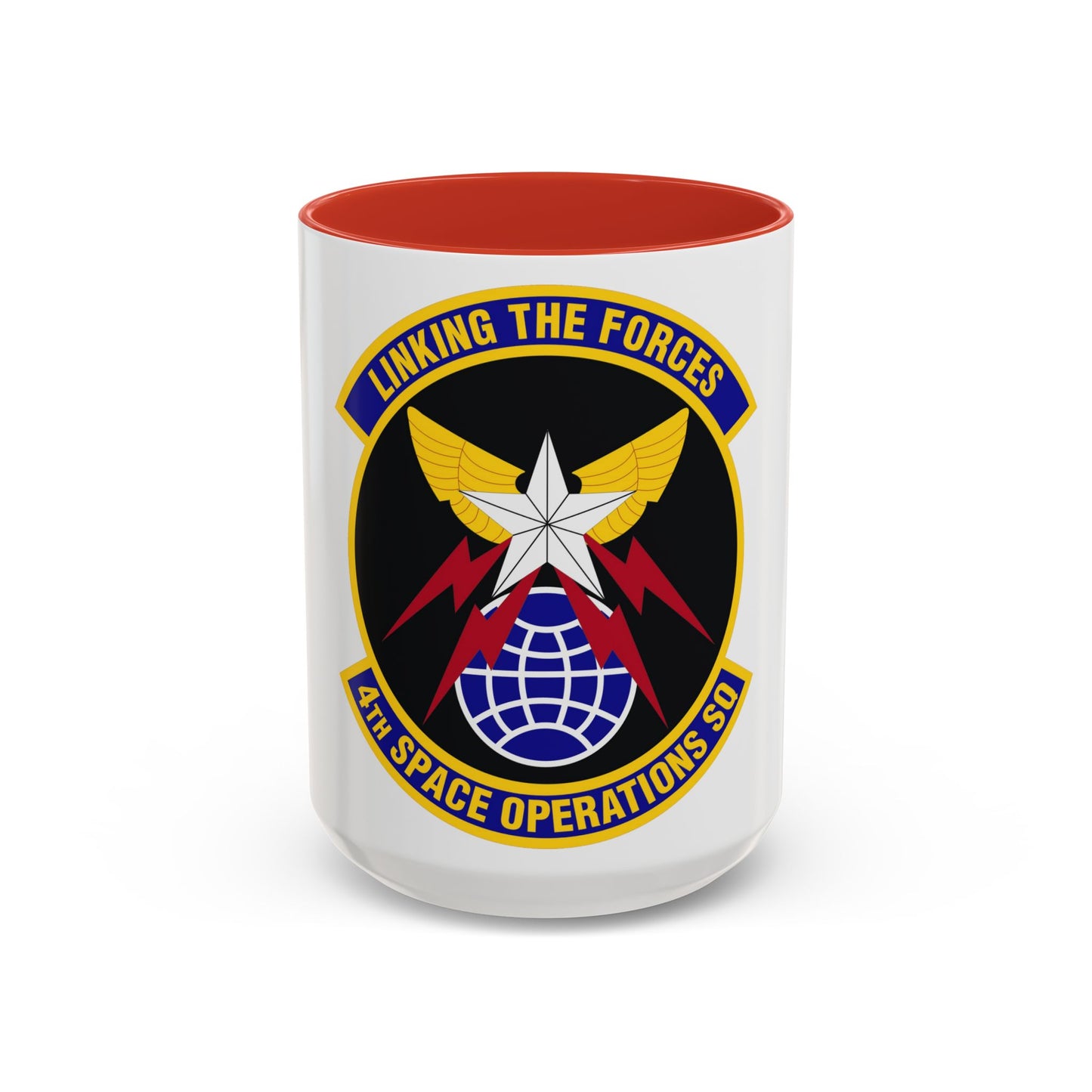 4th Space Operations Squadron (U.S. Air Force) Accent Coffee Mug