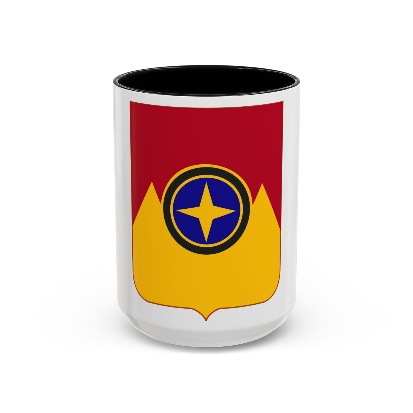 607th Armored Field Artillery Battalion v2 (U.S. Army) Accent Coffee Mug