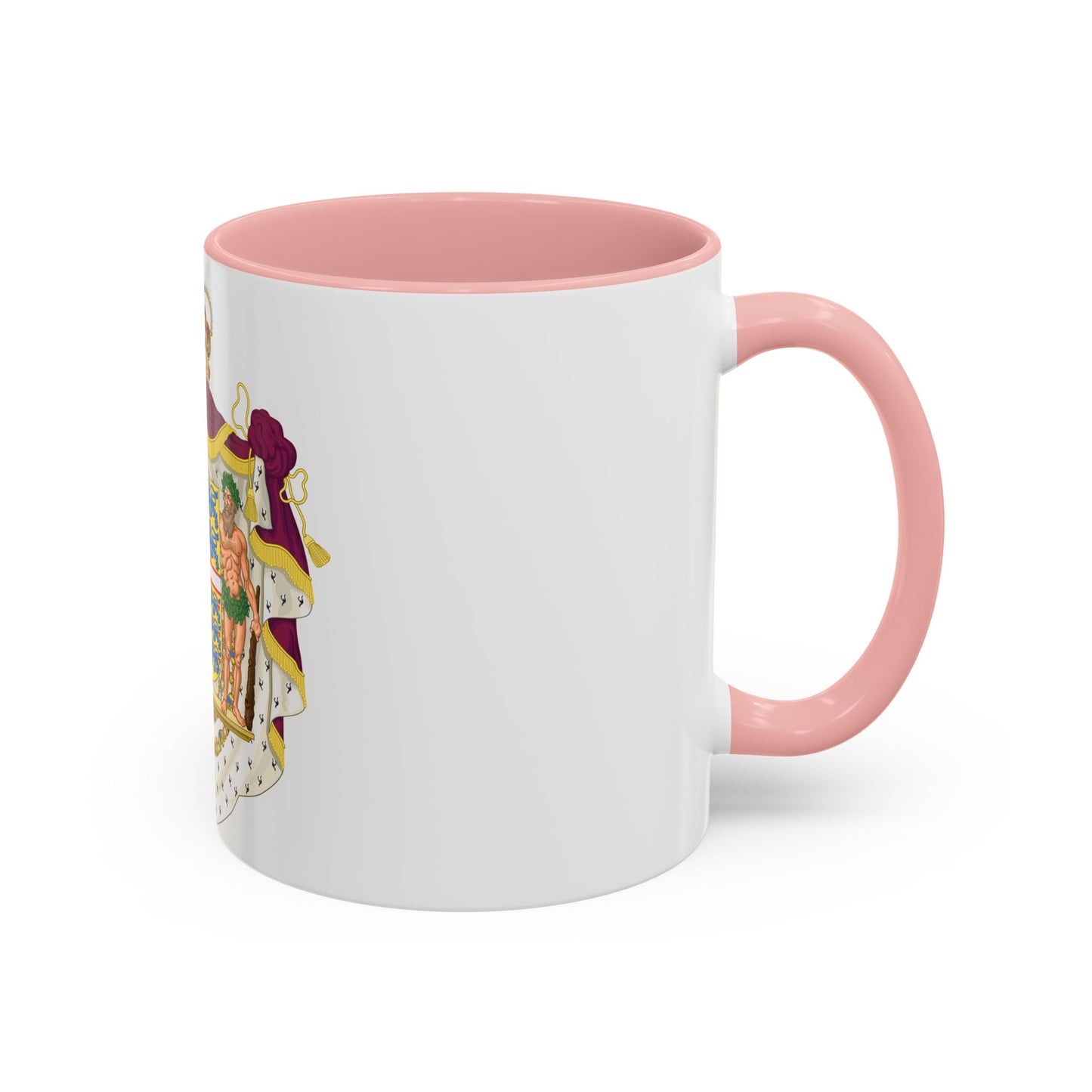 Coat of arms of the Crown Prince of Denmark - Accent Coffee Mug