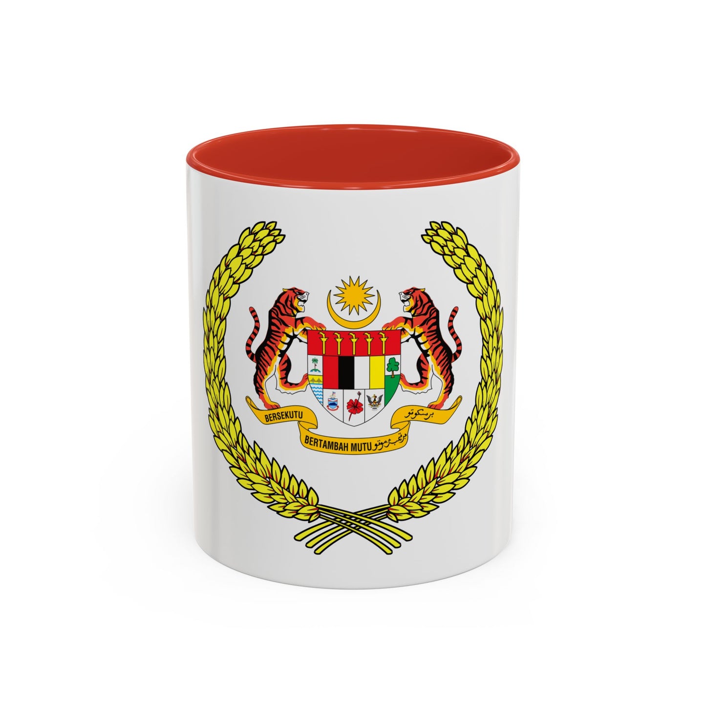Arms of the Yang di-Pertuan Agong of Malaysia - Accent Coffee Mug