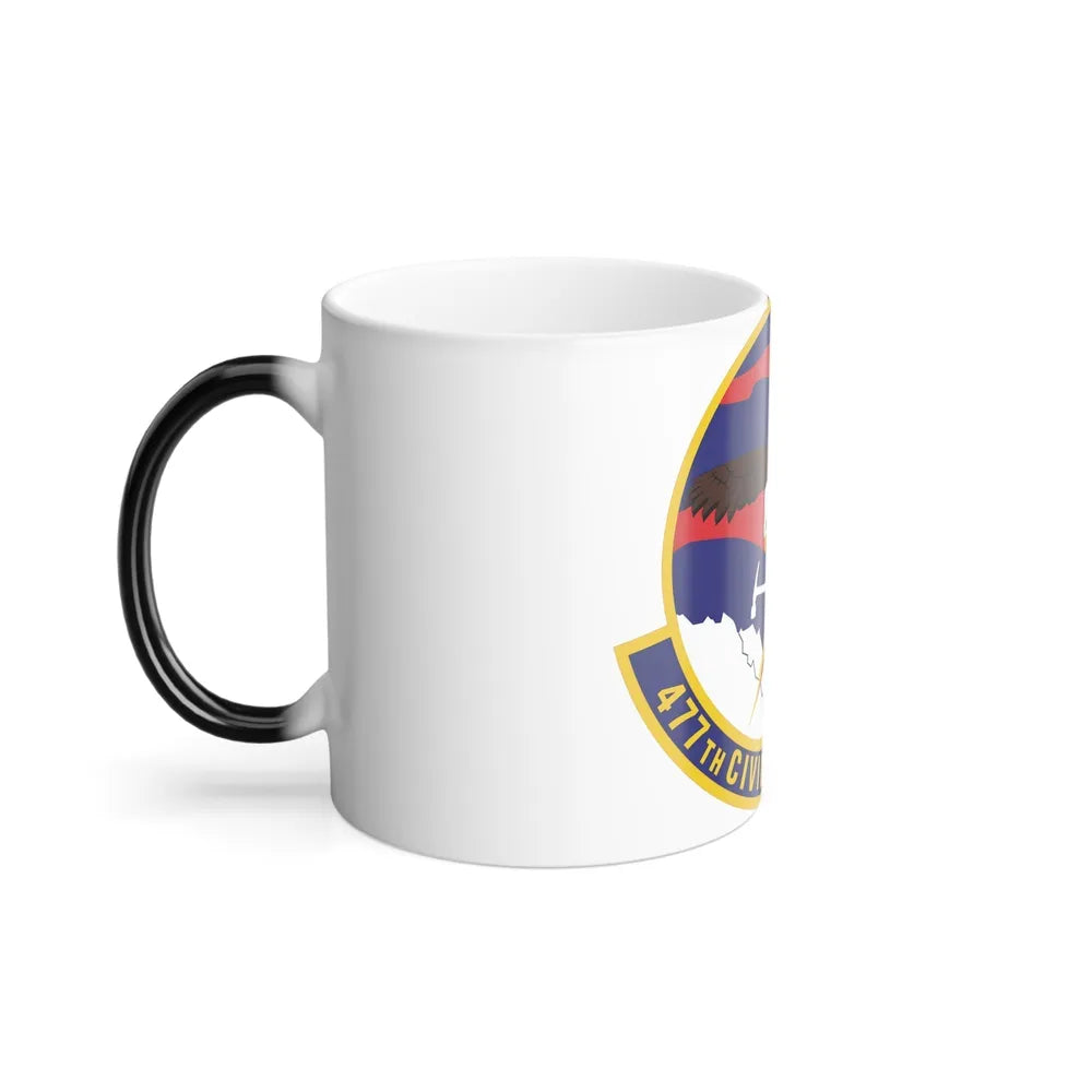 477th Civil Engineer Squadron (U.S. Air Force) Color Changing Coffee Mug-Go Mug Yourself