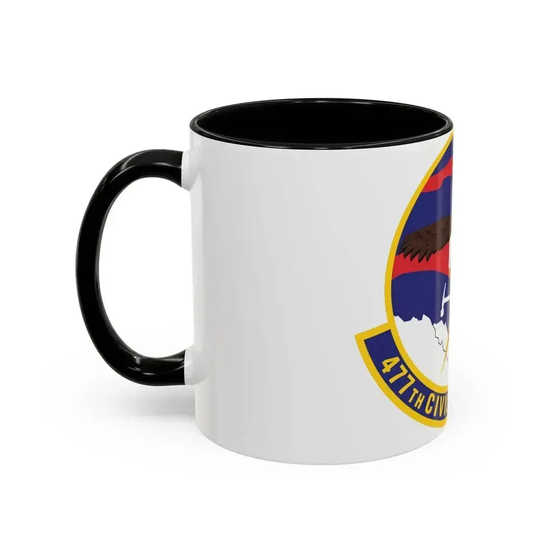 477th Civil Engineer Squadron (U.S. Air Force) Accent Coffee Mug - Go Mug Yourself