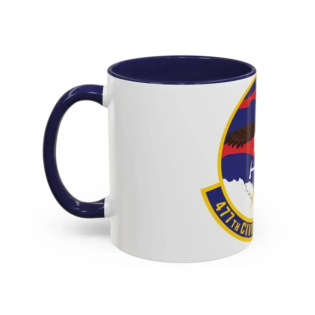 477th Civil Engineer Squadron (U.S. Air Force) Accent Coffee Mug - Go Mug Yourself