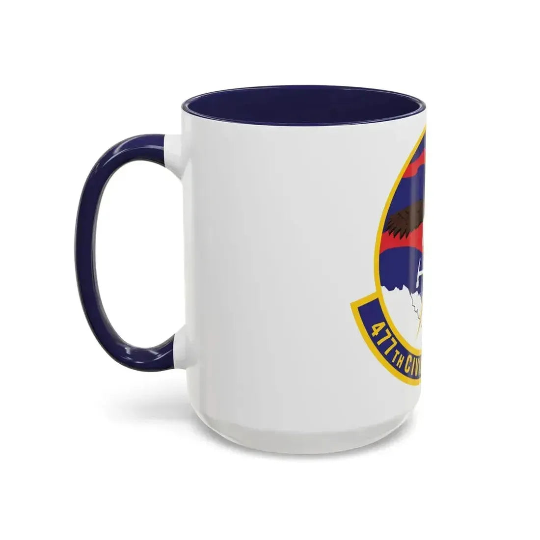 477th Civil Engineer Squadron (U.S. Air Force) Accent Coffee Mug - Go Mug Yourself