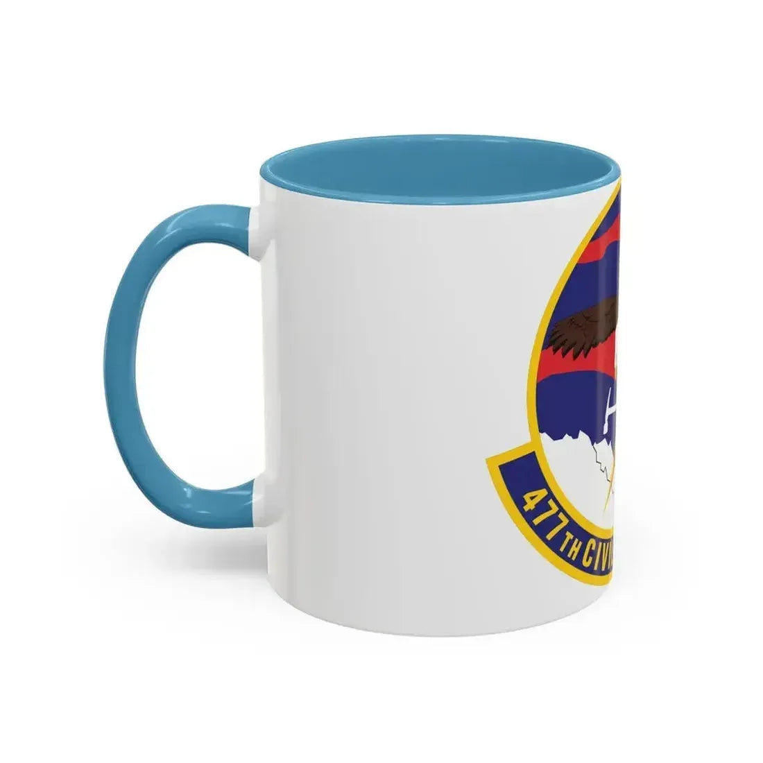 477th Civil Engineer Squadron (U.S. Air Force) Accent Coffee Mug - Go Mug Yourself