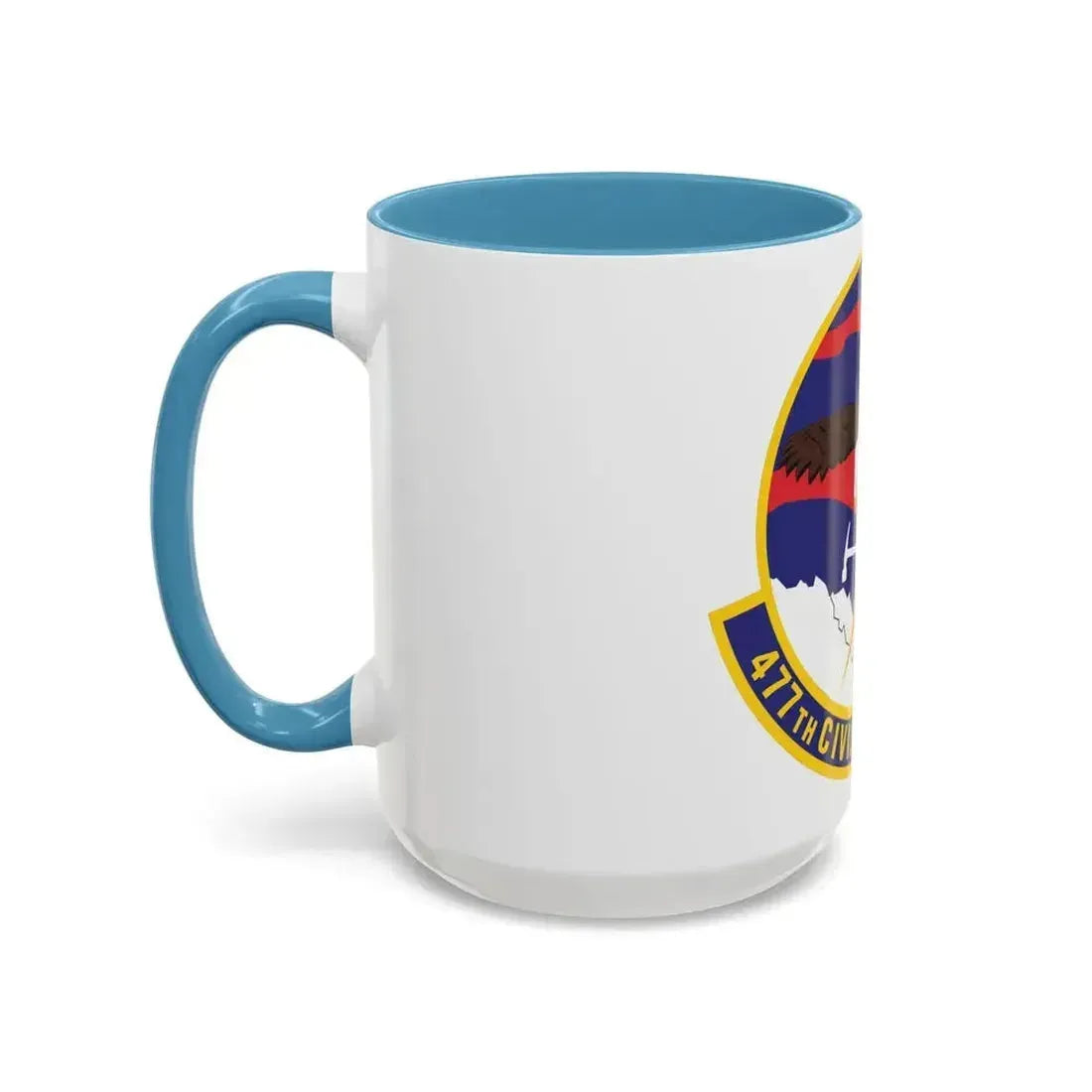 477th Civil Engineer Squadron (U.S. Air Force) Accent Coffee Mug - Go Mug Yourself