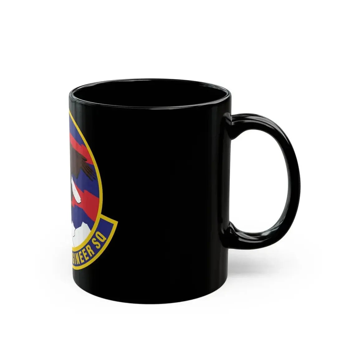 477th Civil Engineer Squadron (U.S. Air Force) Black Coffee Mug - Go Mug Yourself