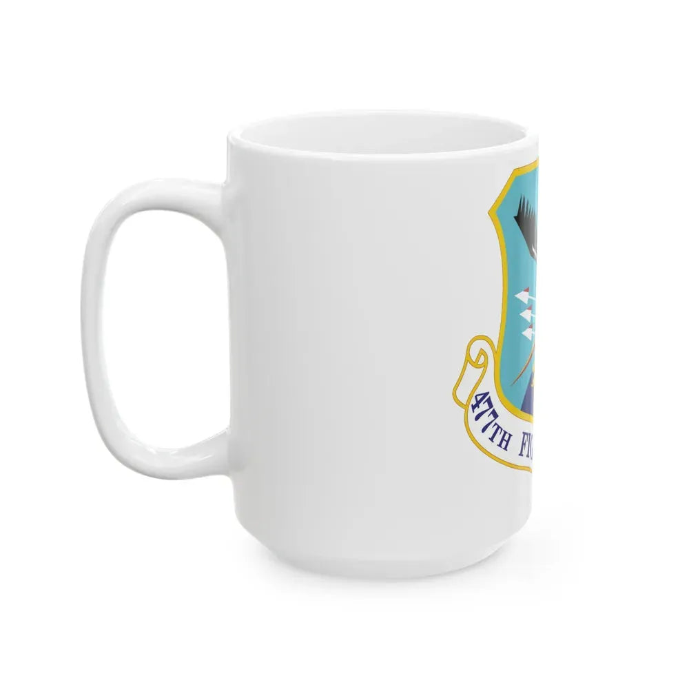 477th Fighter Group (U.S. Air Force) White Coffee Mug - Go Mug Yourself