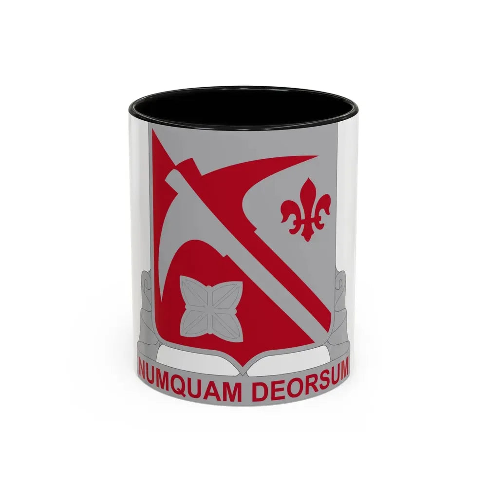 478 Engineer Battalion (U.S. Army) Accent Coffee Mug 11oz Black - Go Mug Yourself