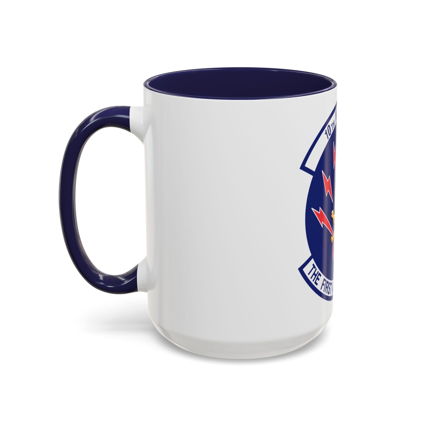 10th Missile SQ The First In The Hole (U.S. Air Force) Accent Coffee Mug