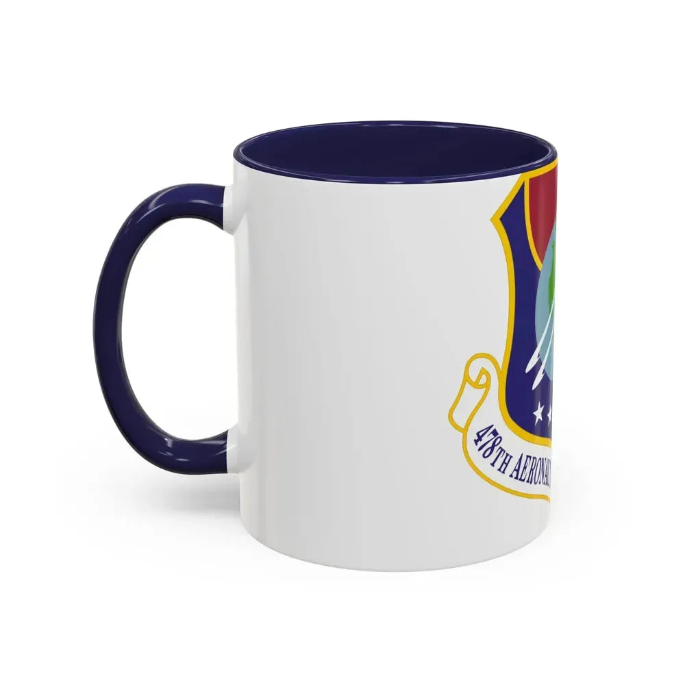 478th Aeronautical Systems Wing (U.S. Air Force) Accent Coffee Mug - Go Mug Yourself