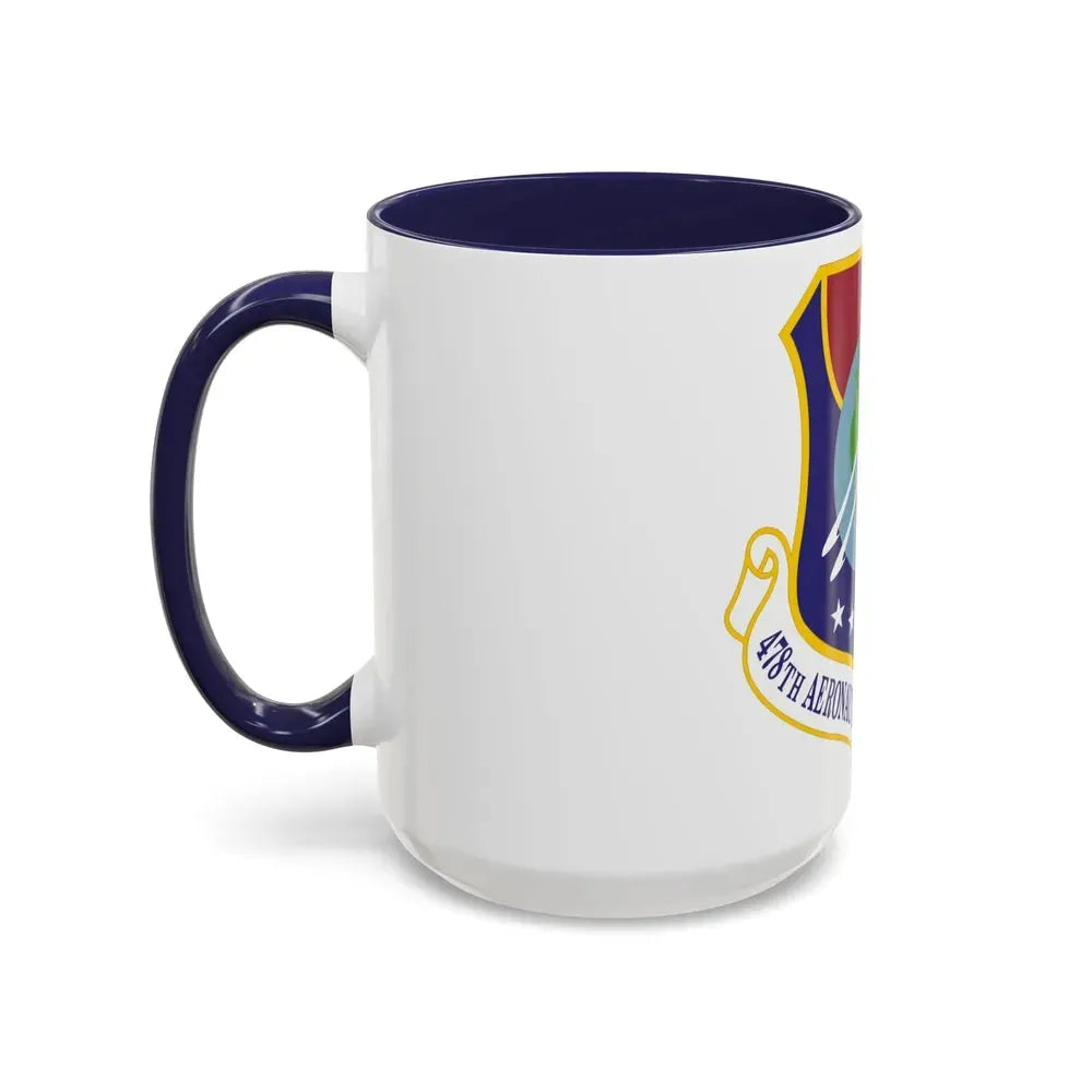 478th Aeronautical Systems Wing (U.S. Air Force) Accent Coffee Mug - Go Mug Yourself