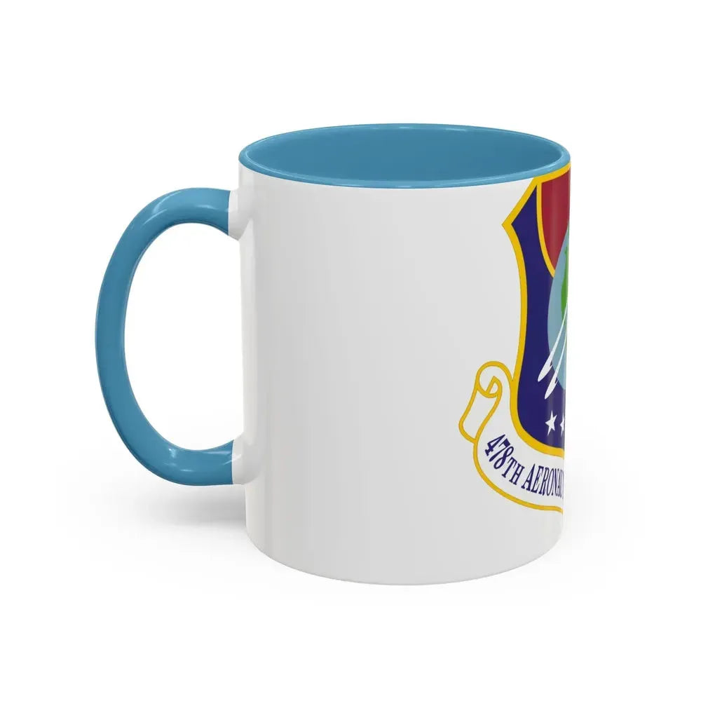 478th Aeronautical Systems Wing (U.S. Air Force) Accent Coffee Mug - Go Mug Yourself