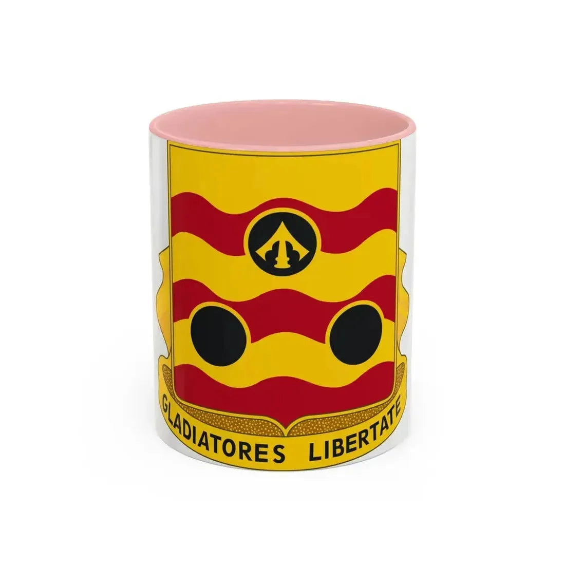 478th Antiaircraft Artillery Battalion (U.S. Army) Accent Coffee Mug 11oz Pink - Go Mug Yourself