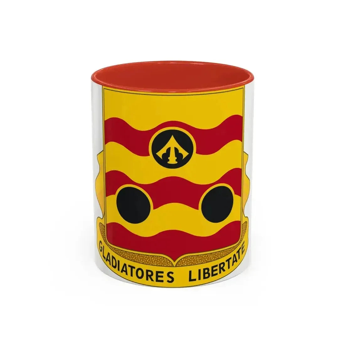 478th Antiaircraft Artillery Battalion (U.S. Army) Accent Coffee Mug 11oz Red - Go Mug Yourself