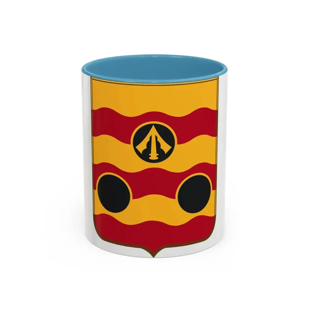 478th Antiaircraft Artillery Battalion v2 (U.S. Army) Accent Coffee Mug 11oz Light Blue - Go Mug Yourself