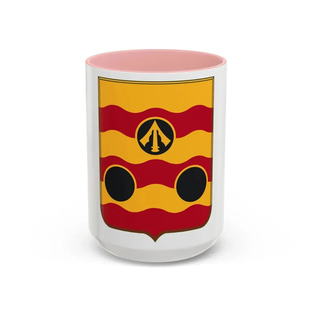 478th Antiaircraft Artillery Battalion v2 (U.S. Army) Accent Coffee Mug 15oz Pink - Go Mug Yourself