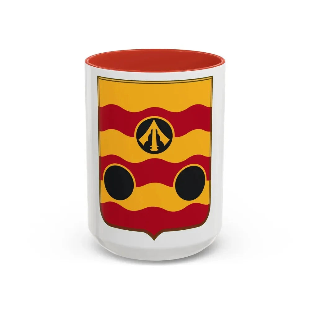 478th Antiaircraft Artillery Battalion v2 (U.S. Army) Accent Coffee Mug 15oz Red - Go Mug Yourself