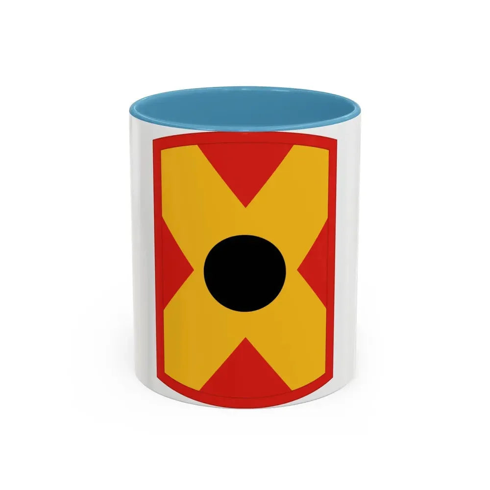 479th Field Artillery Brigade (U.S. Army) Accent Coffee Mug 11oz Light Blue - Go Mug Yourself