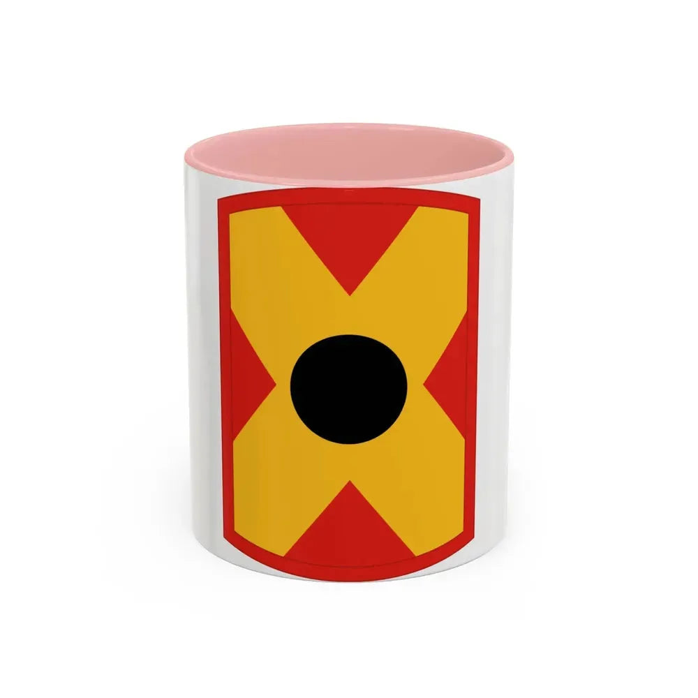 479th Field Artillery Brigade (U.S. Army) Accent Coffee Mug 11oz Pink - Go Mug Yourself