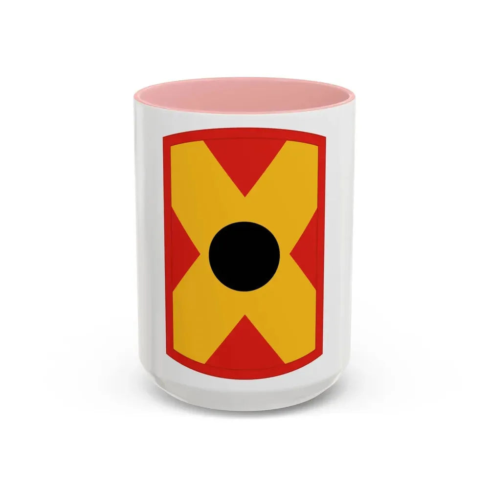 479th Field Artillery Brigade (U.S. Army) Accent Coffee Mug 15oz Pink - Go Mug Yourself